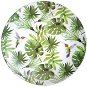 Talíř Kesper s dekorem tropických listů, plastový, průměr 25 cm - Talíř