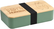 Kesper Lunch box green, bamboo, plastic 18,5 × 10,5 × 5cm - Lunch Box
