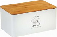 Breadbox Kesper Landhaus Chlebník s prkénkem bílý - Chlebník