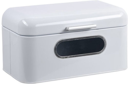 Kesper Bread tray 30 × 15,4 × 18 cm, stainless steel, white - Breadbox - Main image