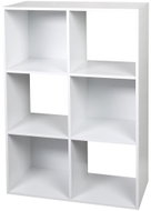 Kesper Shelf with 6 compartments 61 × 91 × 30 cm, white - Shelf