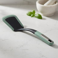 KESPER Turner with silicone rim 36,5 cm, green - Spatula