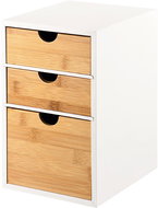 KESPER Organizér se třemi přihrádkami, 27 × 21 × 17 cm, bambus 58957 - Organiser