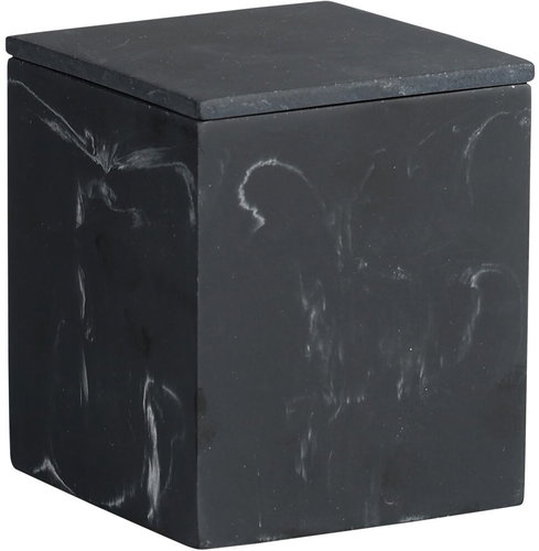 KESPER Storage box 8,5 × , 5 × 10 cm, resin, black - Storage Box - Main image