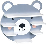 Kesper Wall shelf, bear motif - Shelf