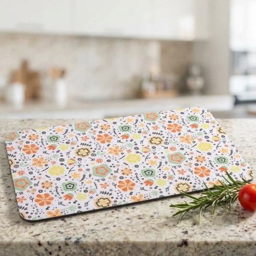 Kesper Decorative board 23,5 × 14 cm, melamine, summer motif - Cutting Board - Main image