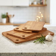 Kesper Cutting boards 4 pcs, dark bamboo - Cutting Board