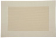KESPER Placemat, 43 × 29 cm, beige with rim 77565 - Placemat