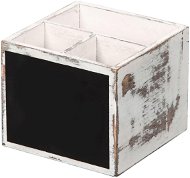 Stojan na príbory Kesper Zásobník na príbory 12 × 10 cm, biely - Stojan na příbory