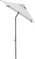 KETTLER Easy push parasol 150 × 210 cm, matt anthracite/light grey, waterproof - Sun Umbrella