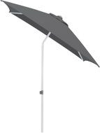 KETTLER Easy push parasol 200 × 200 cm, silver/anthracite, waterproof - Sun Umbrella
