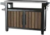 Keter Unity XL Barbecue table 207 l, walnut - Garden Table