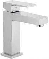 KFA LOGON pedestal basin mixer, click/clack, chrome (5132-815-00) - Tap