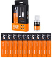 K&F Concept APS-C Sensor Cleaning Set (10 wipes + 20 ml cleaning solution) - Set