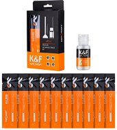 K&F Concept APS-C Sensor Cleaning Set (10 ks stierok + 20 ml čistiaci roztok) - Set
