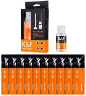 K&F Concept Fullframe Sensor Cleaning Set (10 ks stierok + 20 ml čistiaci roztok) - Set
