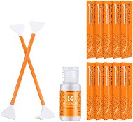 K&F Concept Fullframe Sensor Cleaning Set (10 Stück Doppeltücher + 20 ml Reinigungslösung) - Set