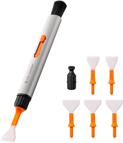 K&F Concept 4 az 1-ben tisztítótoll Fullframe és APS-C chiphez - Kefe optikához - Fő fotó