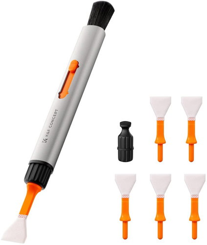 K&F Concept 3in1 cleaning pen for APS-C chip - Lens Brush - Main image