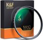 K&F Concept Hard MCUV ochranný filter – 52 mm - Ochranný filter