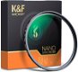 K&F Concept Hard MCUV ochranný filter – 67 mm - Ochranný filter