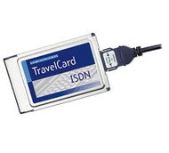 Microcom ISDN Travel card