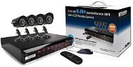 KGUARD 8-channel recorder DVR + 4x color outdoor camera - Camera System