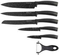 Set of 6 Swiss Zurich marbled knives - Knife Set