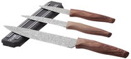 Set of 3 granite knives with magnetic strip Kinghoff 5148 - Knife Set