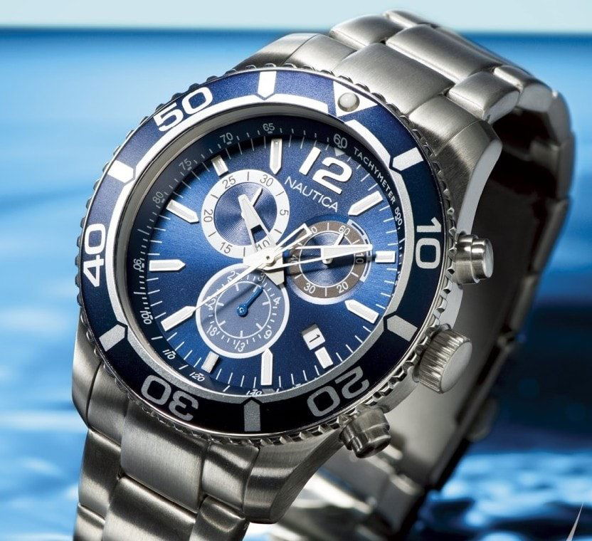 Nautica discount yachting watch