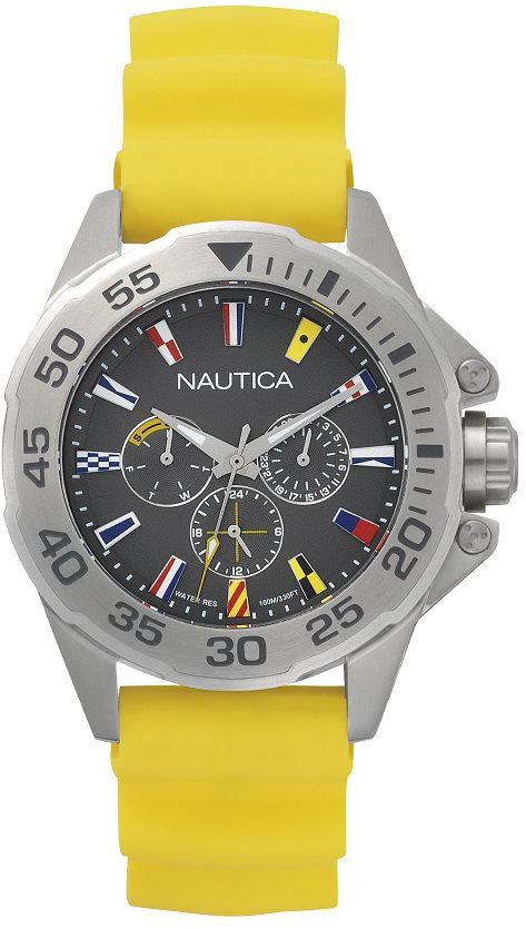 Nautica top yellow watch