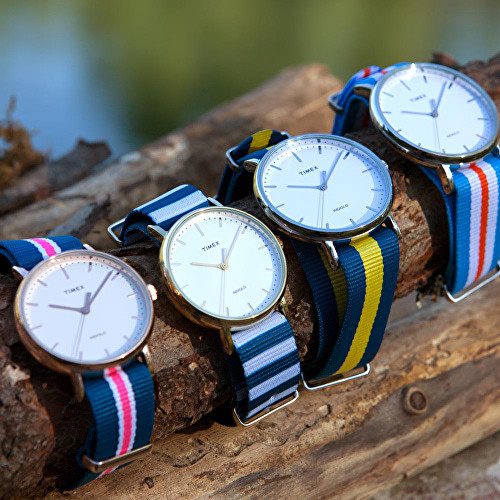 Timex fairfield clearance blue