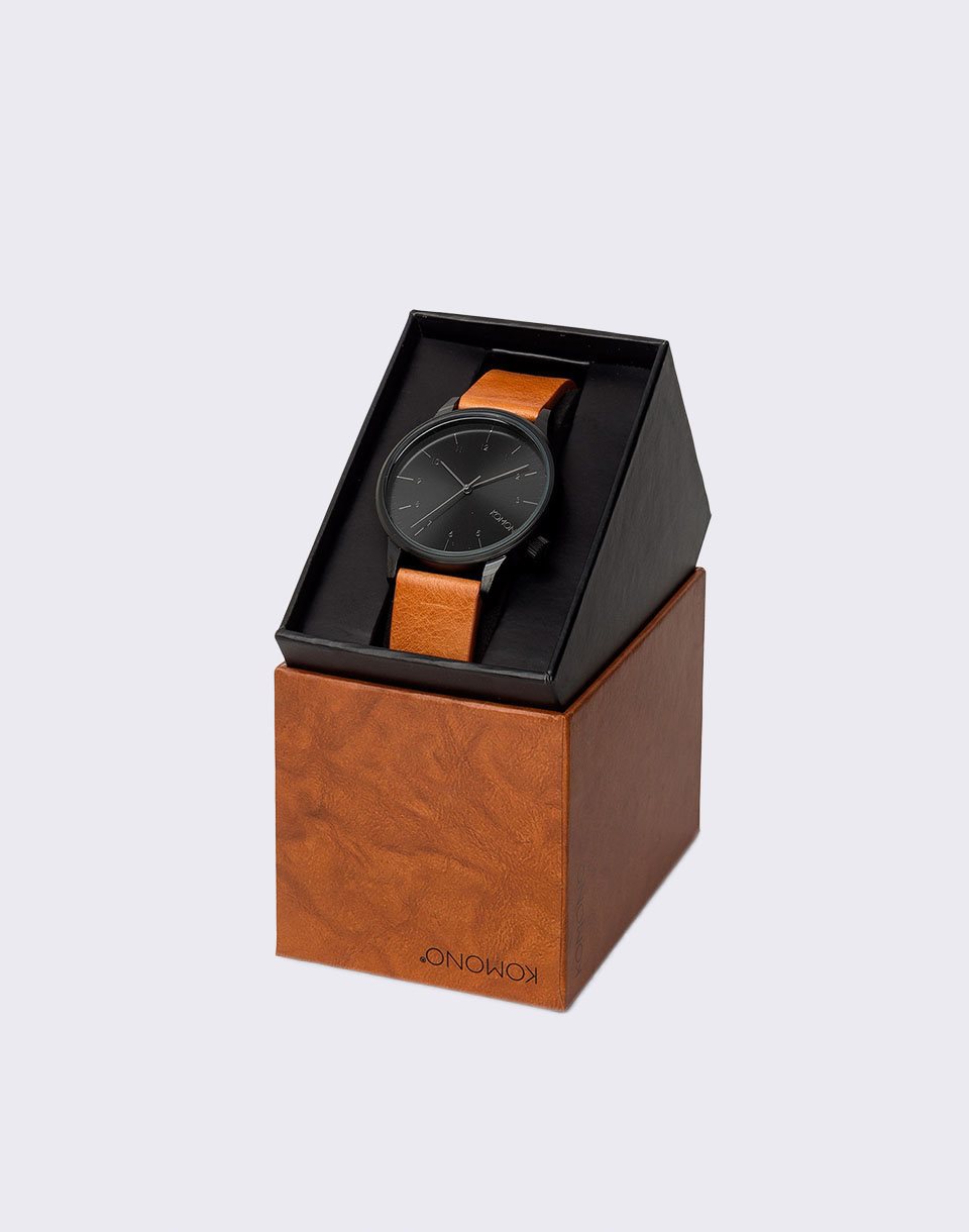 Komono winston hotsell regal cognac watch