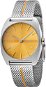 ESPRIT Spectrum Orange Stripe Mesh 2990 - Women's Watch
