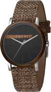 ESPRIT Plywood Black Gray Canvas 3290 - Women's Watch