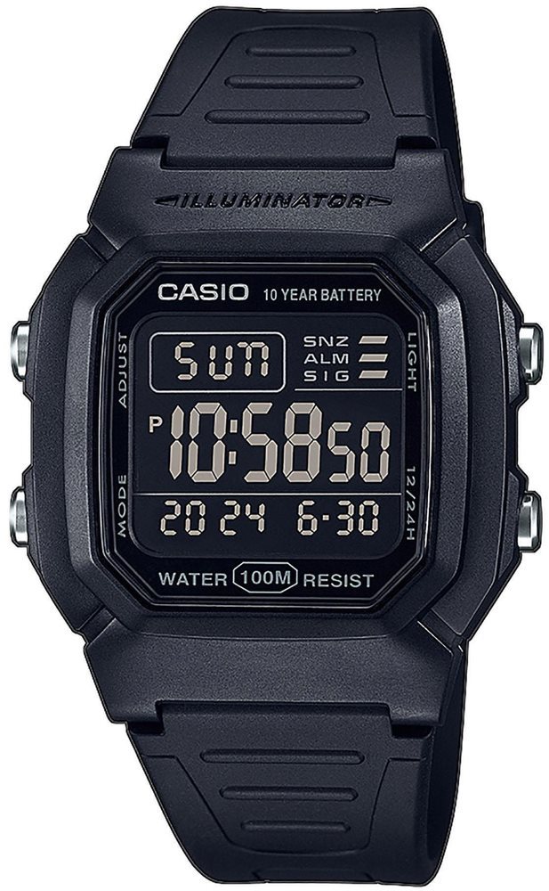 CASIO Collection Men W-800H-1BVES