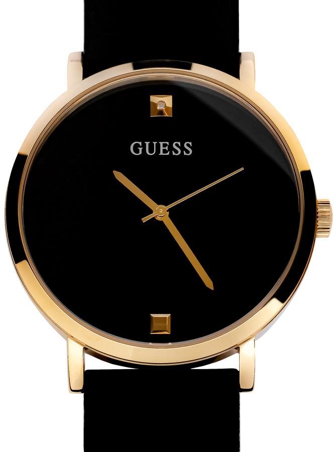 Guess black diamond discount watch