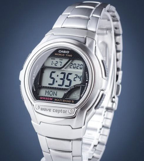 Casio radio discount controlled digital watch