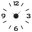 Wall mounted clock E01.3509