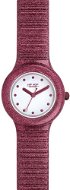 HIP HOP SPARKLING MANIA – BORDEAUX GLITTER HWU1022 - Dámske hodinky