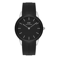 DANIEL WELLINGTON Iconic Motion 40 mm Silver/Black - Men's Watch