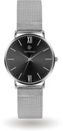 Paul Mc Neal Classic Black Silver Mesh MBS-2500 - Men's Watch