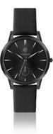 Paul Mc Neal Matt Black Leather PBC-1020B - Men's Watch