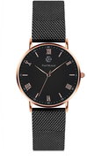 Paul Mc Neal Rose Gold Black Mesh MBI-3320 - Watch