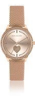 MARC MALONE Doris Rose Gold Mesh CAL-3218 - Dámske hodinky