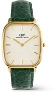 DANIEL WELLINGTON Marlon Green Croc Belly Linen Gold DW00100954 - Watch