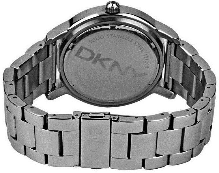 Dkny watch solid online stainless steel