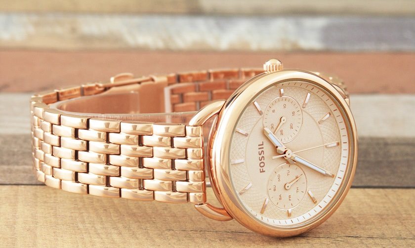 Fossil es3713 clearance rose gold