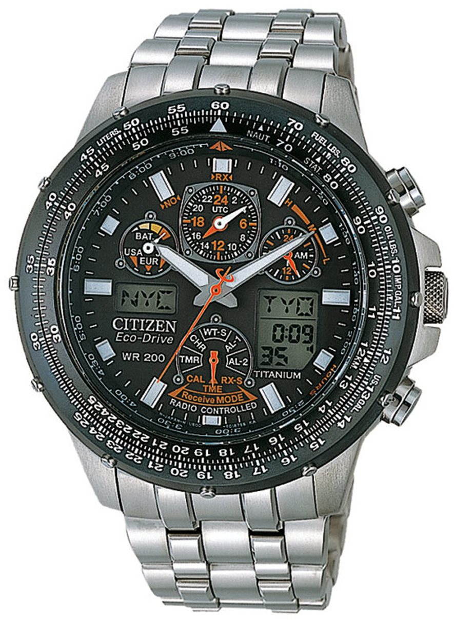 CITIZEN Eco Drive Radio Controlled Super Skyhawk JY0080 62E Men s Watch alza.sk