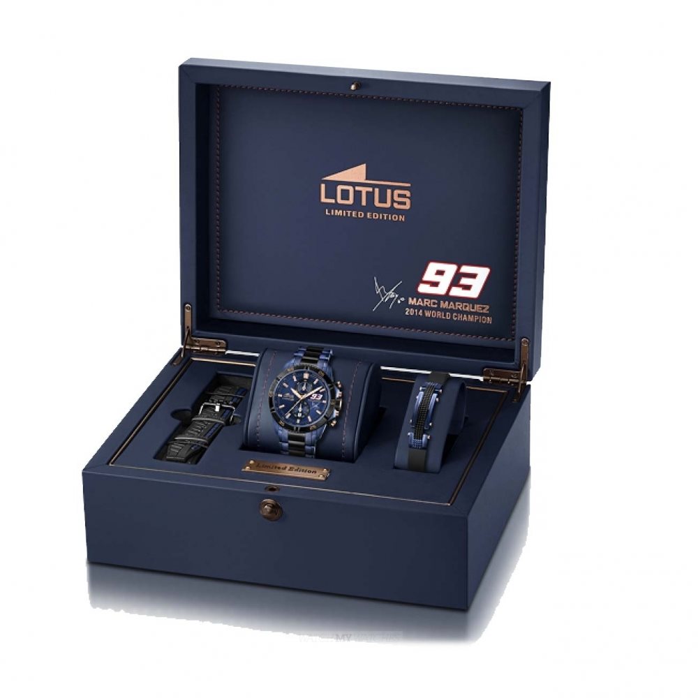 Lotus watches marc deals marquez limited edition